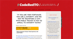 Desktop Screenshot of coderedto.com