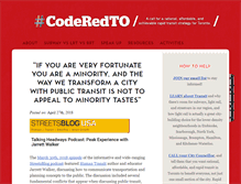 Tablet Screenshot of coderedto.com